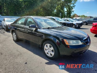 Czwarte zdjęcie samochodu z boku: 2007 HYUNDAI SONATA GLS VIN:5NPET46C47H184684 - miniatura