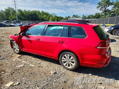 Drugie zdjęcie samochodu z przodu: 2019 VOLKSWAGEN GOLF SPORTWAGEN S VIN:3VW117AU0KM510731 - miniatura