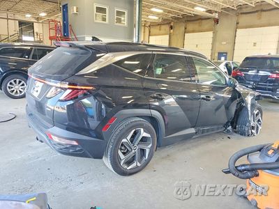 Trzecie zdjęcie samochodu z tyłu: 2023 HYUNDAI TUCSON LIMITED VIN:5NMJECAE4PH172043 - miniatura
