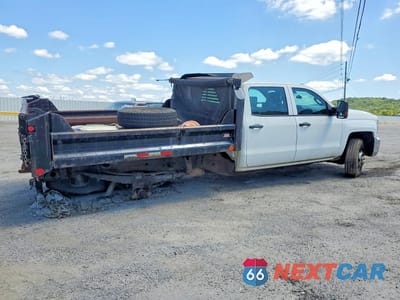 Trzecie zdjęcie samochodu z tyłu: 2015 CHEVROLET SILVERADO DUMP TRUCK VIN:1GB4KYCG7FF650120 - miniatura
