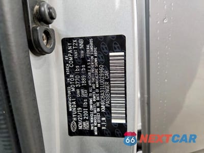 Zdjęcie 13 z 13 samochodu: 2020 HYUNDAI VENUE SEL VIN:KMHRC8A31LU029960 - miniatura