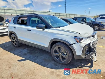 Czwarte zdjęcie samochodu z boku: 2025 VOLKSWAGEN TAOS SE BLACK VIN:3VV2C7B22SM085674 - miniatura