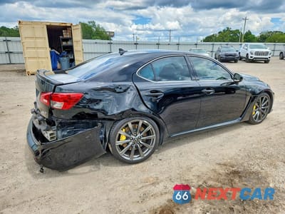 Trzecie zdjęcie samochodu z tyłu: 2008 LEXUS IS F BASE VIN:JTHBP262785001233 - miniatura