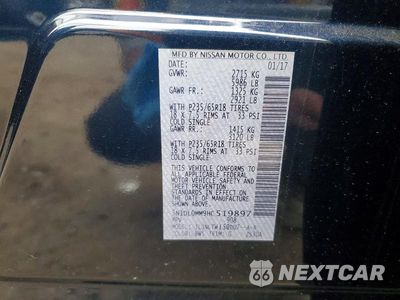 Zdjęcie 13 z 13 samochodu: 2017 INFINITI QX60 BASE VIN:5N1DL0MM9HC519897 - miniatura