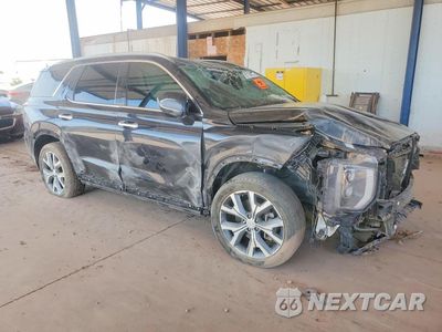 Czwarte zdjęcie samochodu z boku: 2020 HYUNDAI PALISADE SEL VIN:KM8R44HE8LU147775 - miniatura