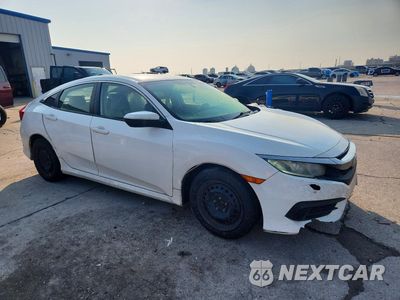 Czwarte zdjęcie samochodu z boku: 2018 HONDA CIVIC LX VIN:19XFC2F54JE032958 - miniatura