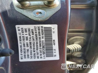 Zdjęcie 13 z 13 samochodu: 2019 HONDA CIVIC EX VIN:19XFC1F39KE212771 - miniatura