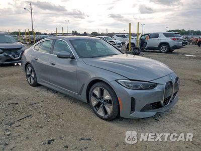 Czwarte zdjęcie samochodu z boku: 2024 BMW I4 EDRIVE 40 VIN:WBY73AW09RFR56069 - miniatura