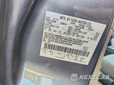 Zdjęcie 12 z 12 samochodu: 2011 FORD ESCAPE XLT VIN:1FMCU9DG3BKA08545 - miniatura