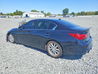 Drugie zdjęcie samochodu z przodu: 2014 INFINITI Q50 PREMIUM VIN:JN1BV7AR2EM694581 - miniatura