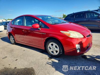 Czwarte zdjęcie samochodu z boku: 2010 TOYOTA PRIUS III VIN:JTDKN3DU3A0018857 - miniatura