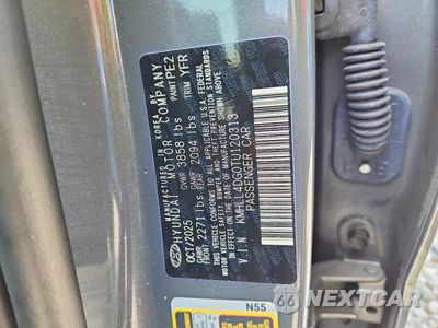 Zdjęcie 13 z 13 samochodu: 2026 HYUNDAI ELANTRA SE VIN:KMHLL4DG0TU120313 - miniatura