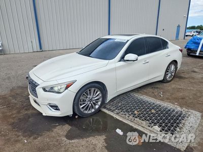 2021 INFINITI Q50 LUXE JN1EV7BPXMM702029 - główne zdjęcie licytacji z USA - miniatura