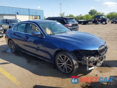 Czwarte zdjęcie samochodu z boku: 2021 BMW 330XE VIN:3MW5P9J06M8B89217 - miniatura