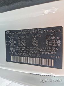 Zdjęcie 14 z 14 samochodu: 2025 HYUNDAI SANTA FE SE VIN:5NMP14GL6SH117460 - miniatura