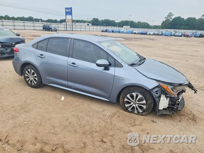 Czwarte zdjęcie samochodu z boku: 2021 TOYOTA COROLLA LE VIN:JTDEAMDE0MJ025710 - miniatura