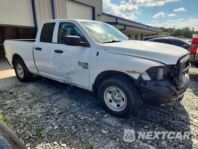 Czwarte zdjęcie samochodu z boku: 2021 RAM 1500 CLASSIC TRADESMAN VIN:1C6RR6FG5MS548243 - miniatura