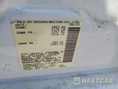 Zdjęcie 12 z 12 samochodu: 2020 NISSAN ALTIMA PLATINUM VIN:1N4BL4FV1LC116620 - miniatura