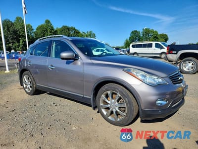 Czwarte zdjęcie samochodu z boku: 2010 INFINITI EX35 BASE VIN:JN1AJ0HR2AM757354 - miniatura