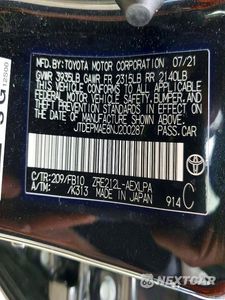 Zdjęcie 13 z 13 samochodu: 2022 TOYOTA COROLLA LE VIN:JTDEPMAE8NJ200287 - miniatura