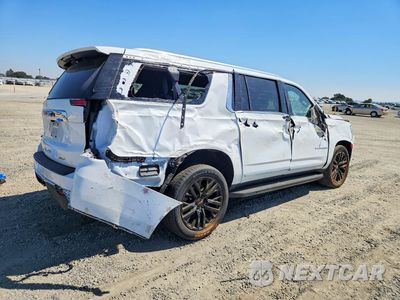 Trzecie zdjęcie samochodu z tyłu: 2023 GMC YUKON XL K1500 SLT VIN:1GKS2GKD5PR368311 - miniatura