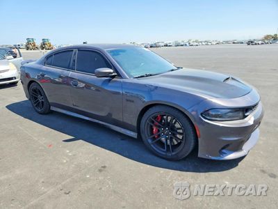 Czwarte zdjęcie samochodu z boku: 2019 DODGE CHARGER SCAT PACK VIN:2C3CDXGJ5KH530847 - miniatura