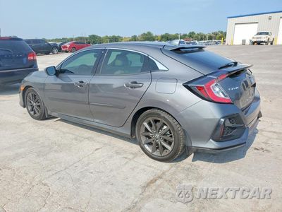 Drugie zdjęcie samochodu z przodu: 2020 HONDA CIVIC EXL VIN:SHHFK7H87LU205813 - miniatura