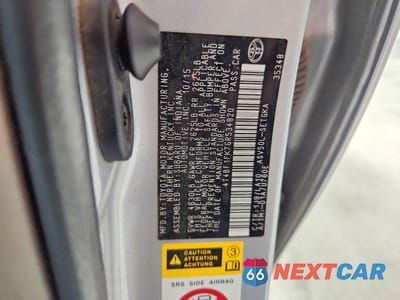 Zdjęcie 12 z 12 samochodu: 2016 TOYOTA CAMRY XLE VIN:4T4BF1FK7GR534820 - miniatura