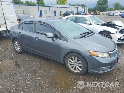 Czwarte zdjęcie samochodu z boku: 2012 HONDA CIVIC EX VIN:19XFB2F89CE323665 - miniatura