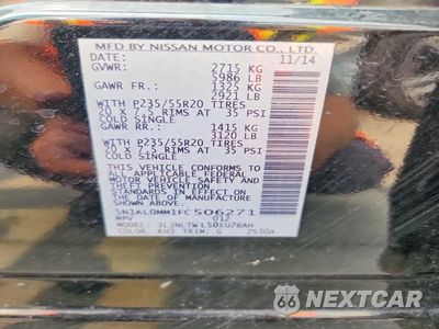 Zdjęcie 14 z 14 samochodu: 2015 INFINITI QX60 BASE VIN:5N1AL0MM1FC506271 - miniatura