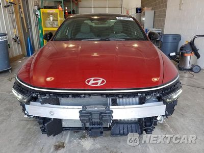 Piąte zdjęcie samochodu w środku: 2025 HYUNDAI SONATA N LINE VIN:KMHL54JC4SA512240 - miniatura