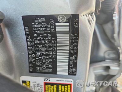 Zdjęcie 12 z 12 samochodu: 2024 TOYOTA CAMRY XLE VIN:4T1F31AK3RU625761 - miniatura