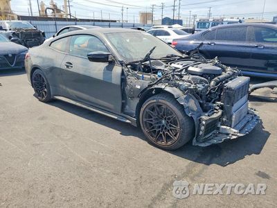 Czwarte zdjęcie samochodu z boku: 2025 BMW M4 COMPETITION VIN:WBS23HK05SCU50944 - miniatura