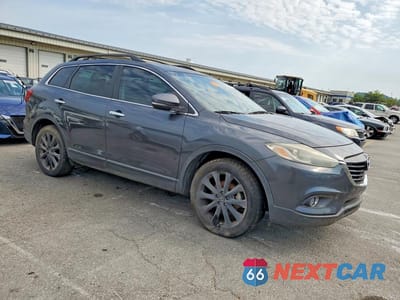 Czwarte zdjęcie samochodu z boku: 2015 MAZDA CX-9 GRAND TOURING VIN:JM3TB3DA4F0464114 - miniatura