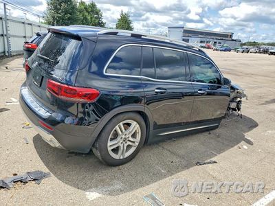 Trzecie zdjęcie samochodu z tyłu: 2020 MERCEDES-BENZ GLB 250 4MATIC VIN:W1N4M4HB9LW031065 - miniatura
