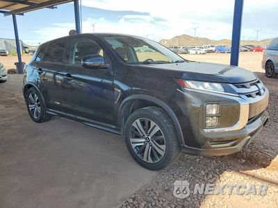 Czwarte zdjęcie samochodu z boku: 2021 MITSUBISHI OUTLANDER SPORT ES VIN:JA4ARUAU6MU030731 - miniatura