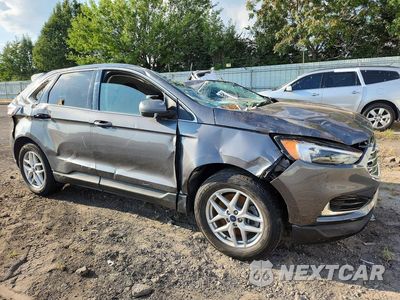 Czwarte zdjęcie samochodu z boku: 2022 FORD EDGE SEL VIN:2FMPK4J96NBA91113 - miniatura