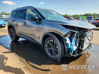 Czwarte zdjęcie samochodu z boku: 2026 NISSAN ROGUE DARK ARMOR VIN:5N1BT3BB4TC841446 - miniatura