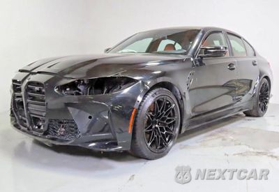 Drugie zdjęcie samochodu z przodu: 2021 BMW M3 COMPETITION VIN:WBS33AY01MFK86175 - miniatura