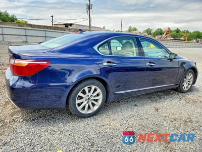 Trzecie zdjęcie samochodu z tyłu: 2012 LEXUS LS 460 VIN:JTHCL5EF3C5014169 - miniatura