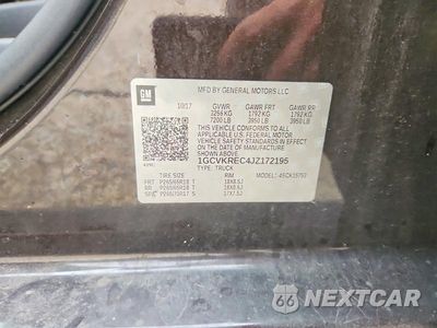 Zdjęcie 12 z 12 samochodu: 2018 CHEVROLET SILVERADO K1500 LT VIN:1GCVKREC4JZ172195 - miniatura