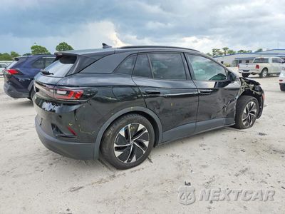 Trzecie zdjęcie samochodu z tyłu: 2022 VOLKSWAGEN ID.4 PRO VIN:WVGRMPE23NP064607 - miniatura