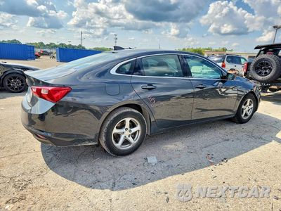Trzecie zdjęcie samochodu z tyłu: 2018 CHEVROLET MALIBU LS VIN:1G1ZB5ST1JF226657 - miniatura