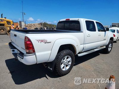 Trzecie zdjęcie samochodu z tyłu: 2007 TOYOTA TACOMA DOUBLE CAB LONG BED VIN:5TEMU52N67Z355096 - miniatura