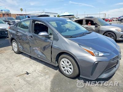 Czwarte zdjęcie samochodu z boku: 2021 TOYOTA PRIUS LE VIN:JTDKAMFU9M3132976 - miniatura