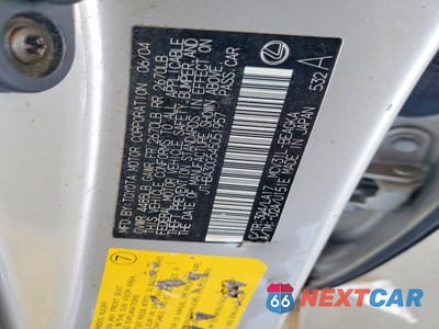 Zdjęcie 13 z 13 samochodu: 2004 LEXUS ES 330 VIN:JTHBA30G545051957 - miniatura