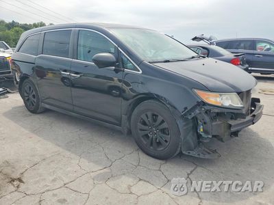 Czwarte zdjęcie samochodu z boku: 2016 HONDA ODYSSEY EXL VIN:5FNRL5H62GB045991 - miniatura