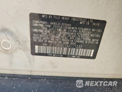 Zdjęcie 13 z 13 samochodu: 2010 SUBARU FORESTER 2.5X VIN:JF2SH6AC7AH721448 - miniatura