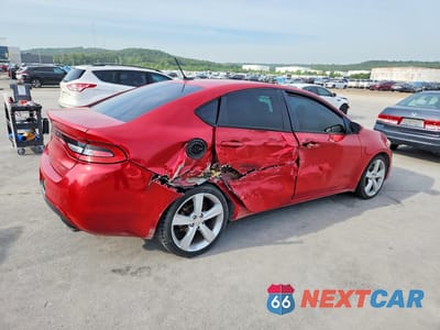 Trzecie zdjęcie samochodu z tyłu: 2014 DODGE DART GT VIN:1C3CDFEB6ED802491 - miniatura
