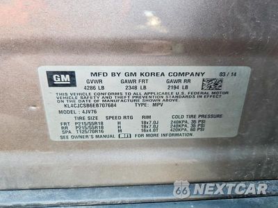 Zdjęcie 13 z 13 samochodu: 2014 BUICK ENCORE VIN:KL4CJCSB6EB707684 - miniatura